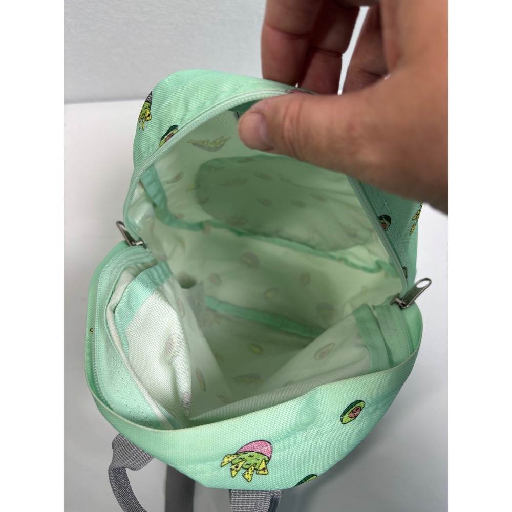 JanSport Half Pint Mini Backpack Avocado Guacamole Nachos Mint Green JS00TDH6 - Picture 6 of 10